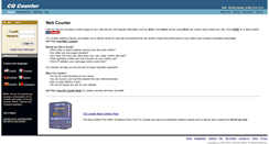 Desktop Screenshot of cqcounter.com